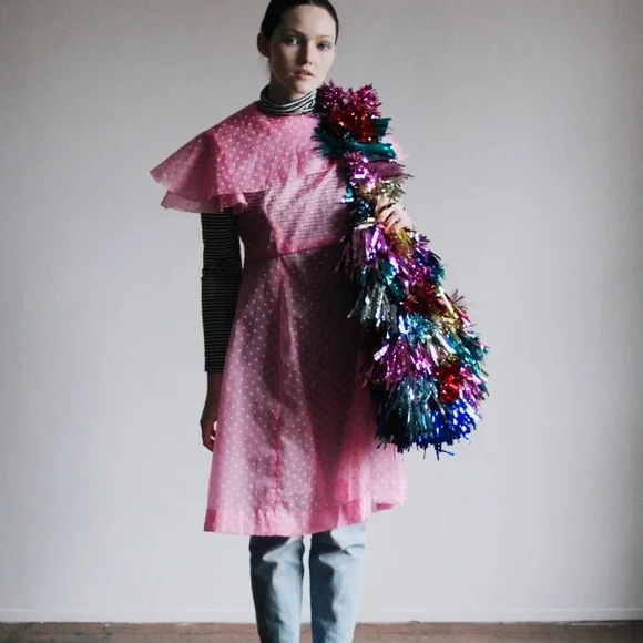 RACHEL BURKE Original Tinsel Tote Colorful Metallic Bag - of Imakestagram fame - Picture 3 of 10